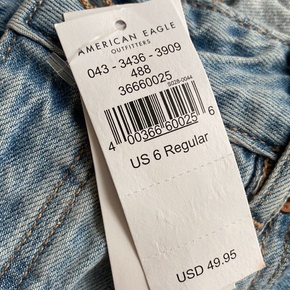 Brand new American Eagle mom jeans. Great for fall! - Picture 2 of 2